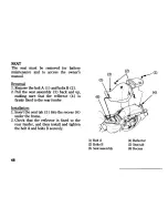 Предварительный просмотр 60 страницы Honda VT750C Owner'S Manual