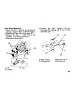 Предварительный просмотр 99 страницы Honda VT750C Owner'S Manual