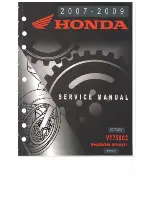 Предварительный просмотр 1 страницы Honda VT750C2 Shadow Spirit Service Manual