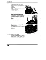 Предварительный просмотр 85 страницы Honda VT750C2 Shadow Spirit Service Manual