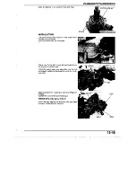 Предварительный просмотр 292 страницы Honda VT750C2 Shadow Spirit Service Manual