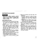 Предварительный просмотр 9 страницы Honda VT750DC Owner'S Manual