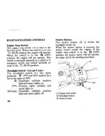 Предварительный просмотр 38 страницы Honda VT750DC Owner'S Manual