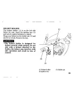 Предварительный просмотр 41 страницы Honda VT750DC Owner'S Manual