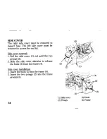 Предварительный просмотр 42 страницы Honda VT750DC Owner'S Manual