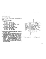 Предварительный просмотр 69 страницы Honda VT750DC Owner'S Manual