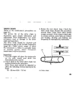 Предварительный просмотр 73 страницы Honda VT750DC Owner'S Manual