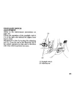 Предварительный просмотр 89 страницы Honda VT750DC Owner'S Manual