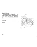 Предварительный просмотр 90 страницы Honda VT750S Owner'S Manual