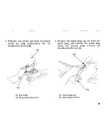 Предварительный просмотр 79 страницы Honda VTR1000F Fire Storm Owner'S Manual