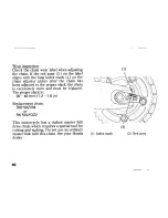 Предварительный просмотр 88 страницы Honda VTR1000F Fire Storm Owner'S Manual