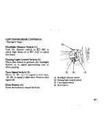 Предварительный просмотр 59 страницы Honda VTR1000SP-2 Owners Manul