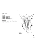 Предварительный просмотр 69 страницы Honda VTR1000SP-2 Owners Manul