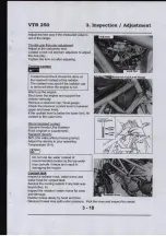 Preview for 58 page of Honda VTR250 Workshop Manual