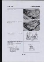 Preview for 105 page of Honda VTR250 Workshop Manual