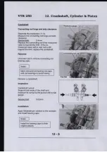 Preview for 191 page of Honda VTR250 Workshop Manual