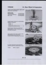 Preview for 241 page of Honda VTR250 Workshop Manual