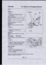 Preview for 282 page of Honda VTR250 Workshop Manual