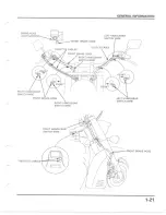 Предварительный просмотр 24 страницы Honda VTX1300R Service Manual