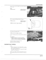 Предварительный просмотр 57 страницы Honda VTX1300R Service Manual