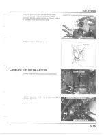 Предварительный просмотр 92 страницы Honda VTX1300R Service Manual