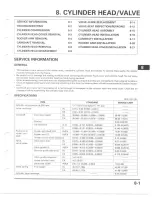 Предварительный просмотр 126 страницы Honda VTX1300R Service Manual