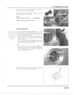 Предварительный просмотр 144 страницы Honda VTX1300R Service Manual