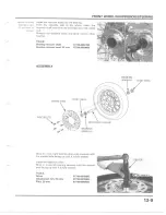 Предварительный просмотр 233 страницы Honda VTX1300R Service Manual