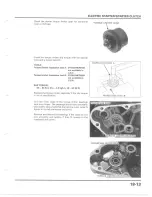 Предварительный просмотр 319 страницы Honda VTX1300R Service Manual