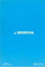 Preview for 26 page of Honda WA20X Owner'S Manual