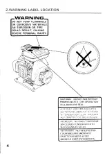 Предварительный просмотр 5 страницы Honda WB 15 Owner'S Manual