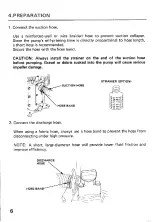 Предварительный просмотр 7 страницы Honda WB 15 Owner'S Manual