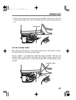 Preview for 25 page of Honda WB20XT Owner'S Manual