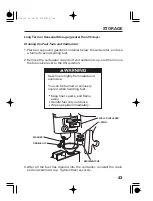 Preview for 45 page of Honda WB20XT Owner'S Manual