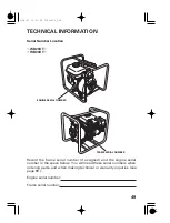 Preview for 51 page of Honda WB20XT Owner'S Manual