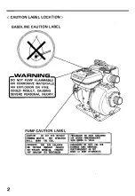 Preview for 6 page of Honda WB3OX Owner'S Manual