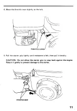 Preview for 15 page of Honda WB3OX Owner'S Manual