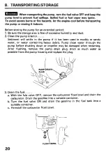 Preview for 24 page of Honda WB3OX Owner'S Manual