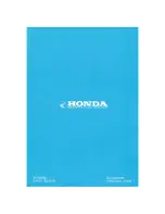 Preview for 32 page of Honda WB3OX Owner'S Manual