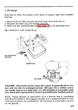 Предварительный просмотр 19 страницы Honda WD20X Owner'S Manual