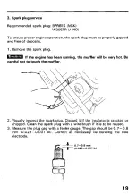 Предварительный просмотр 21 страницы Honda WD20X Owner'S Manual