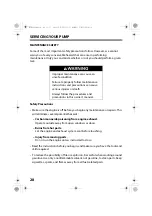 Preview for 30 page of Honda WH15 Owner'S Manual