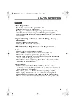 Предварительный просмотр 5 страницы Honda WJR4025 Owner'S Manual