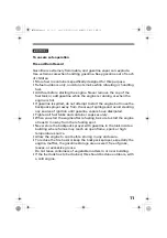 Предварительный просмотр 13 страницы Honda WJR4025 Owner'S Manual