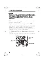 Предварительный просмотр 40 страницы Honda WJR4025 Owner'S Manual