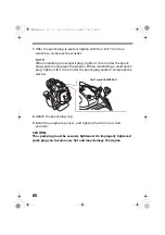 Предварительный просмотр 62 страницы Honda WJR4025 Owner'S Manual