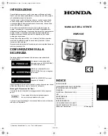 Предварительный просмотр 65 страницы Honda WMP20XE Owner'S Manual