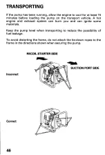 Preview for 48 page of Honda WN20 Owner'S Manual