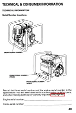 Preview for 51 page of Honda WN20 Owner'S Manual