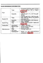 Preview for 63 page of Honda WN20 Owner'S Manual